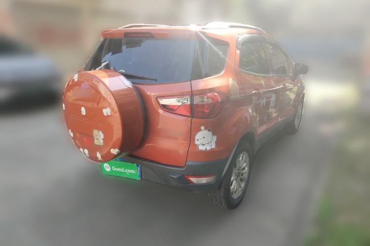 Used Ford EcoSport 2013 1.5L Manual Luxury Model Rear Right 45 Deg