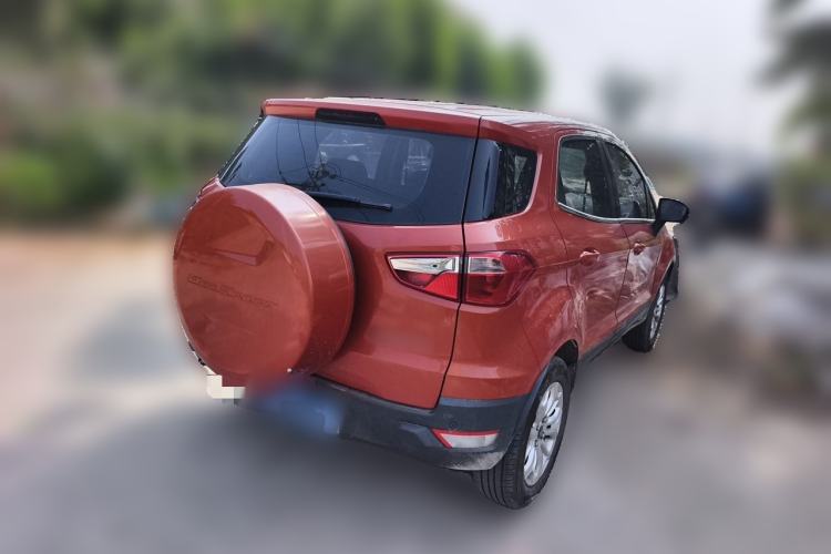 Used Ford EcoSport 2013 1.5L Automatic Prestige Model Rear Right 45 Deg