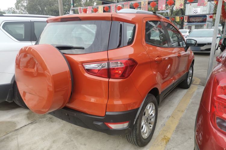 Used Ford EcoSport 2013 1.5L Automatic Prestige Model Rear Right 45 Deg