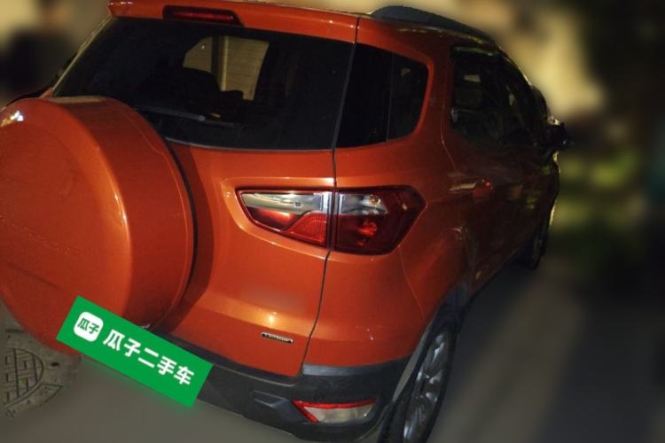 Used Ford EcoSport 2013 1.0L GTDi Manual Luxury Model Rear Right 45 Deg