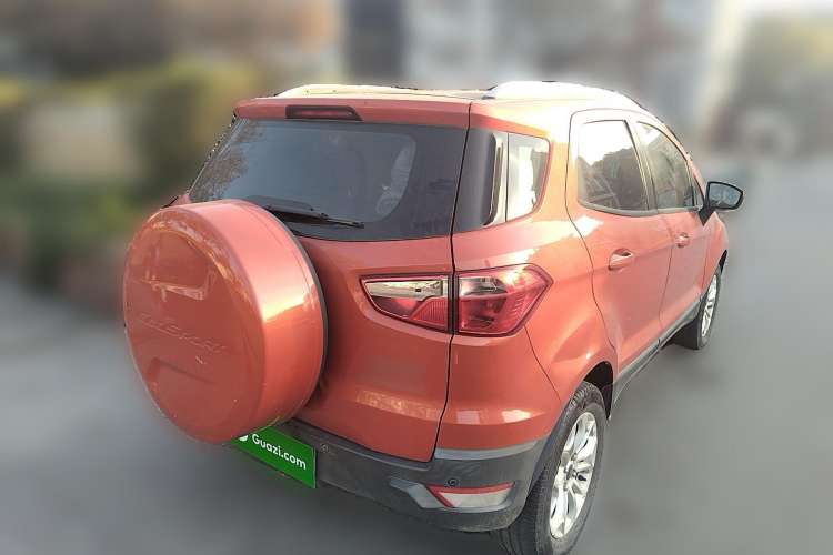 Used Ford EcoSport 2013 1.5L Automatic Prestige Model Rear Right 45 Deg
