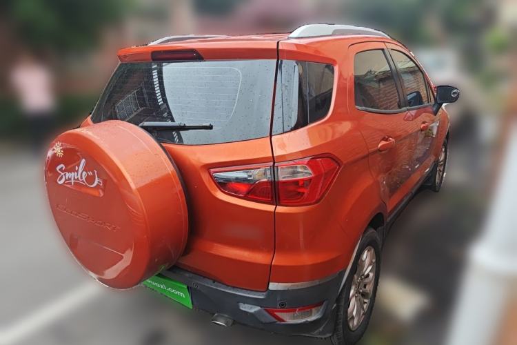 Used Ford EcoSport 2013 1.5L Automatic Prestige Model Rear Right 45 Deg
