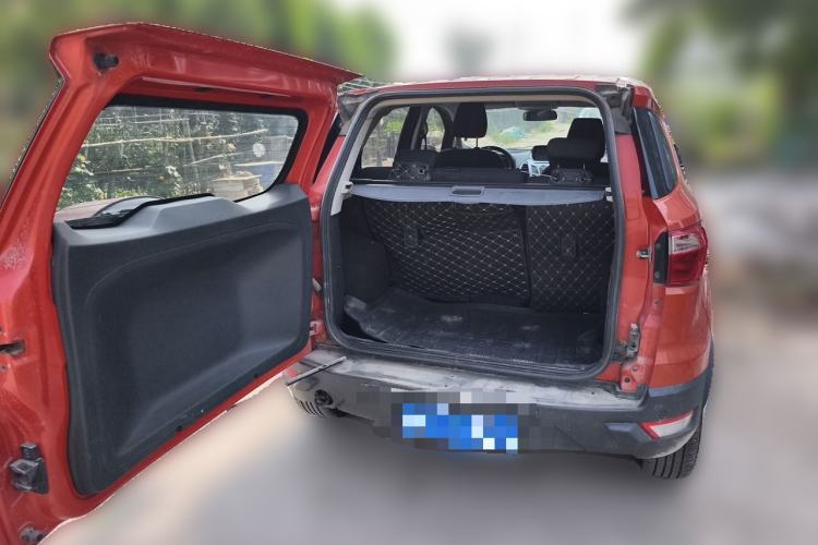 Used Ford EcoSport 2013 1.5L Automatic Prestige Model Trunk