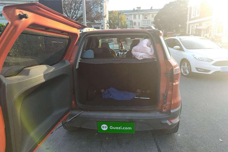 Used Ford EcoSport 2013 1.5L Automatic Prestige Model Trunk