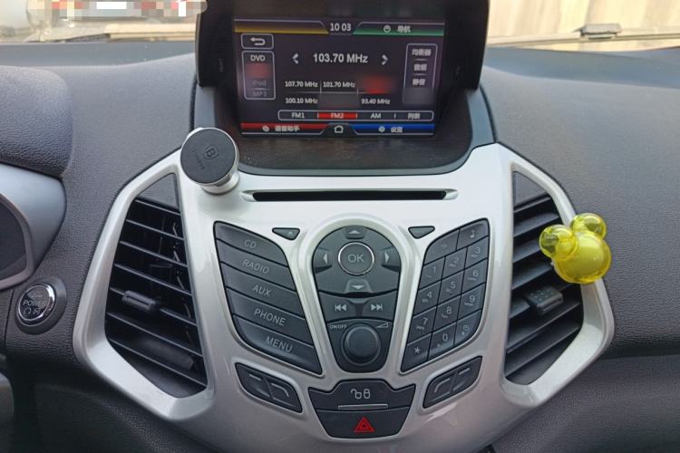 Used Ford EcoSport 2013 1.5L Automatic Prestige Model Audio And AC Panel