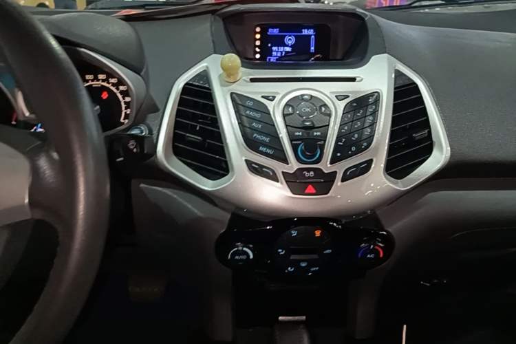 Used Ford EcoSport 2013 1.5L Automatic Prestige Model Audio And AC Panel