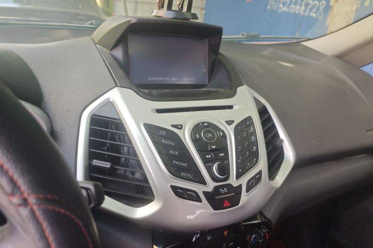 Used Ford EcoSport 2013 1.5L Automatic Prestige Model Audio And AC Panel