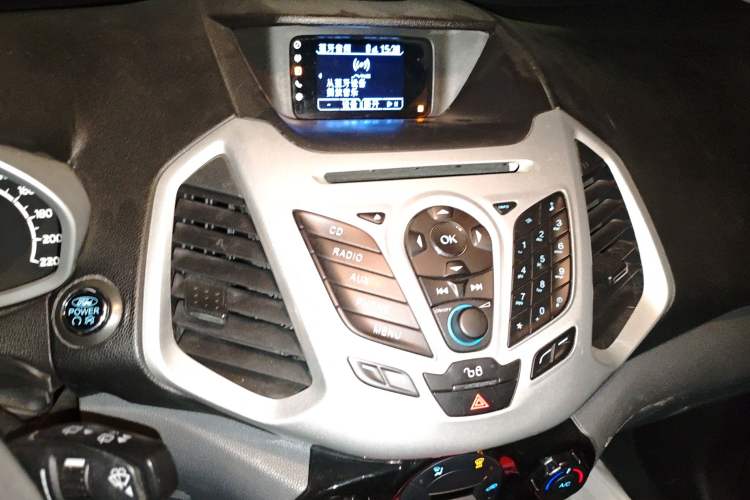 Used Ford EcoSport 2013 1.5L Automatic Prestige Model Audio And AC Panel