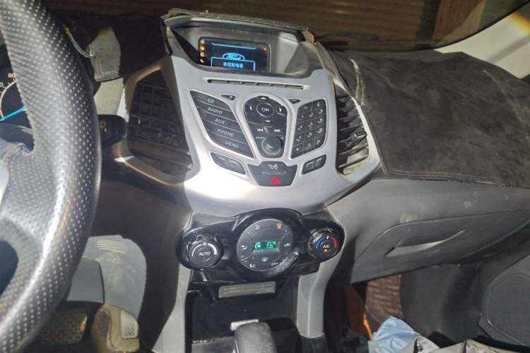 Used Ford EcoSport 2013 1.5L Automatic Prestige Model Audio And AC Panel