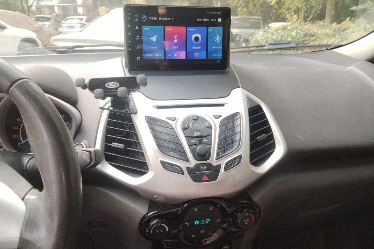 Used Ford EcoSport 2013 1.5L Automatic Prestige Model Audio And AC Panel