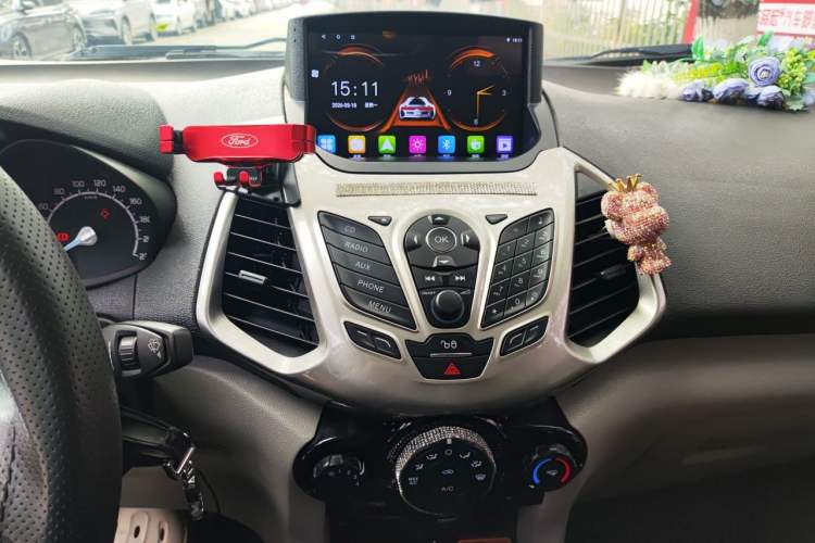 Used Ford EcoSport 2013 1.5L Automatic Fashion Model Audio And AC Panel