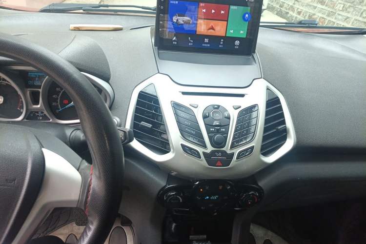 Used Ford EcoSport 2013 1.5L Automatic Prestige Model Audio And AC Panel
