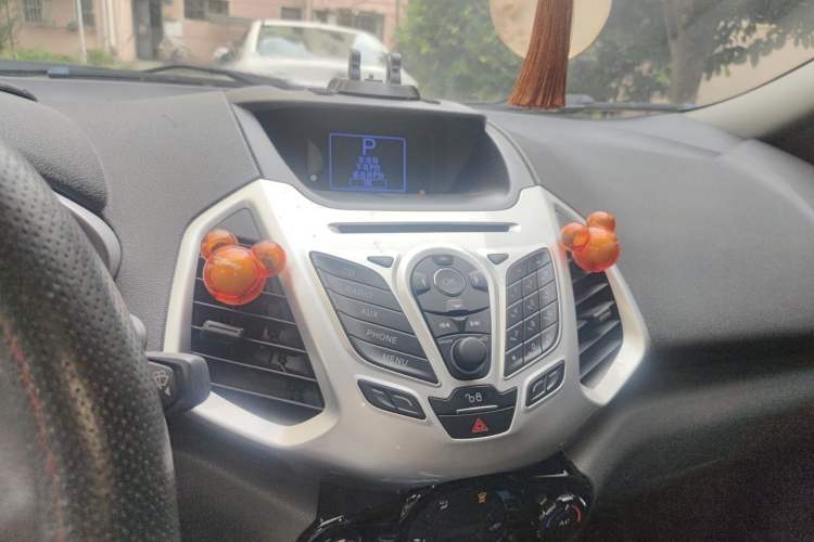 Used Ford EcoSport 2013 1.5L Automatic Prestige Model Audio And AC Panel