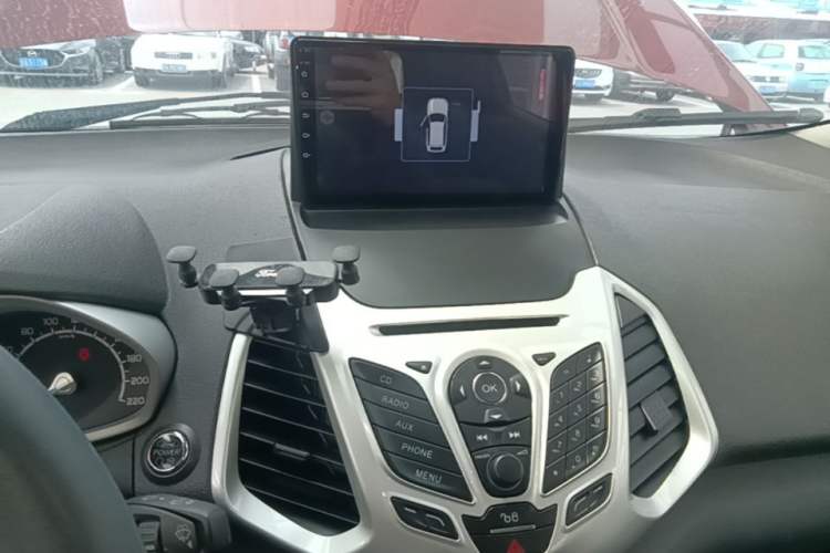 Used Ford EcoSport 2013 1.5L Automatic Prestige Model Audio And AC Panel