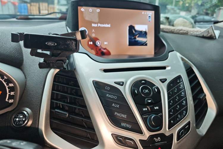 Used Ford EcoSport 2013 1.0L GTDi Manual Luxury Model Audio And AC Panel
