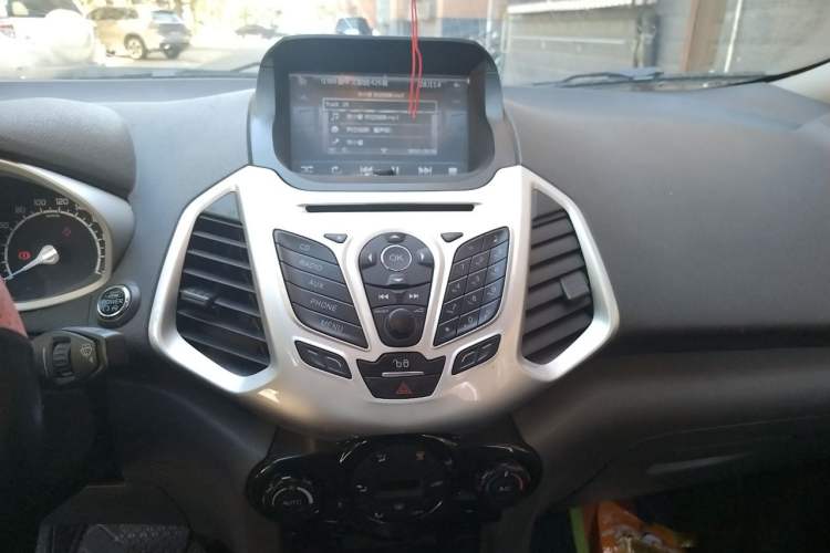 Used Ford EcoSport 2013 1.5L Automatic Prestige Model Audio And AC Panel