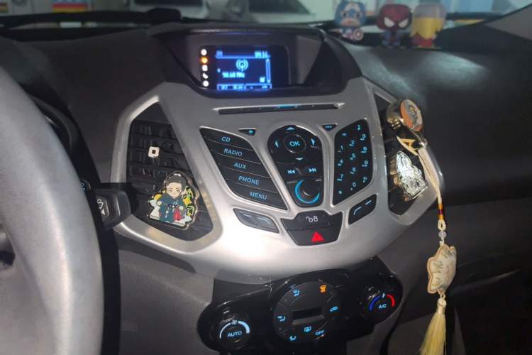 Used Ford EcoSport 2013 1.5L Automatic Prestige Model Audio And AC Panel