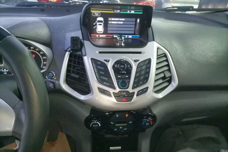 Used Ford EcoSport 2013 1.5L Automatic Prestige Model Audio And AC Panel