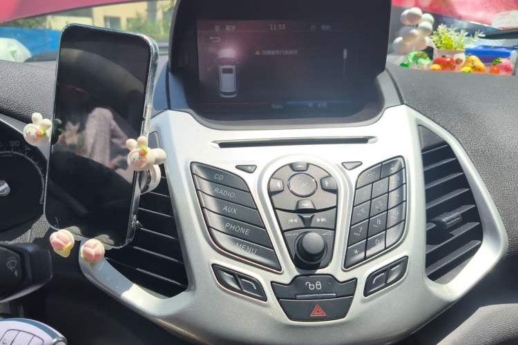 Used Ford EcoSport 2013 1.5L Automatic Fashion Model Audio And AC Panel