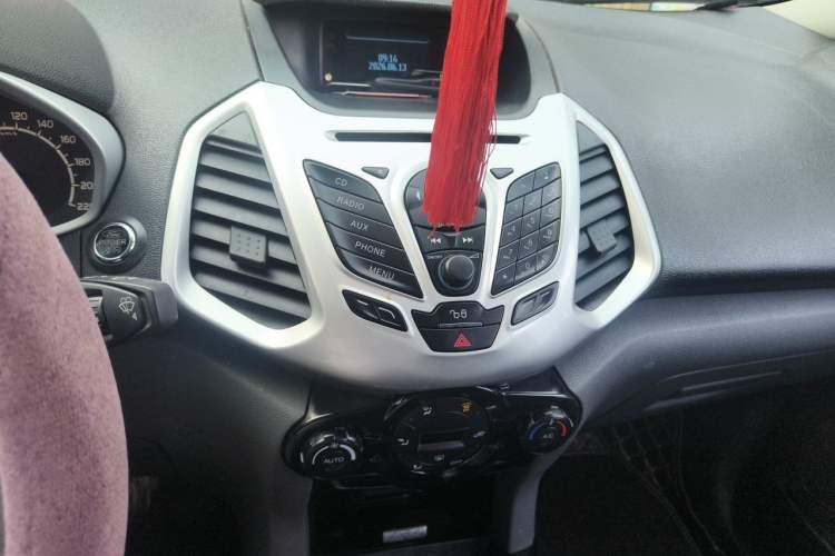 Used Ford EcoSport 2013 1.5L Automatic Prestige Model Audio And AC Panel