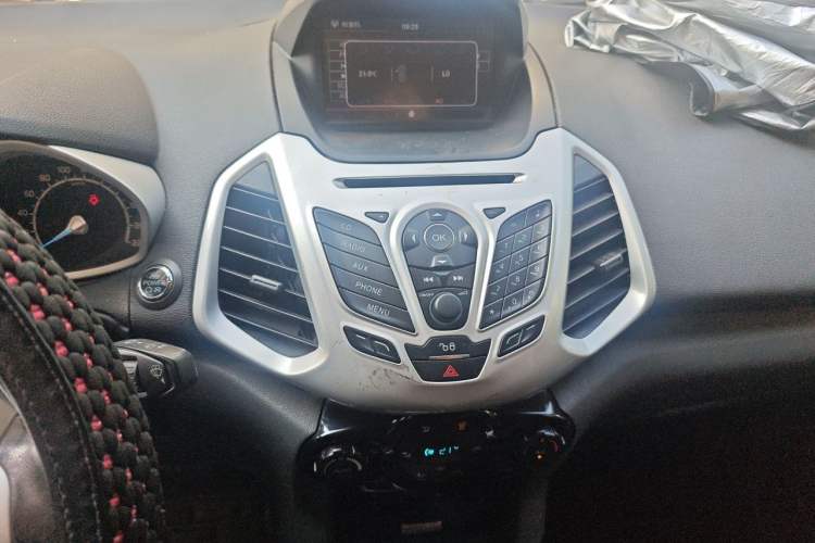 Used Ford EcoSport 2013 1.5L Automatic Prestige Model Audio And AC Panel