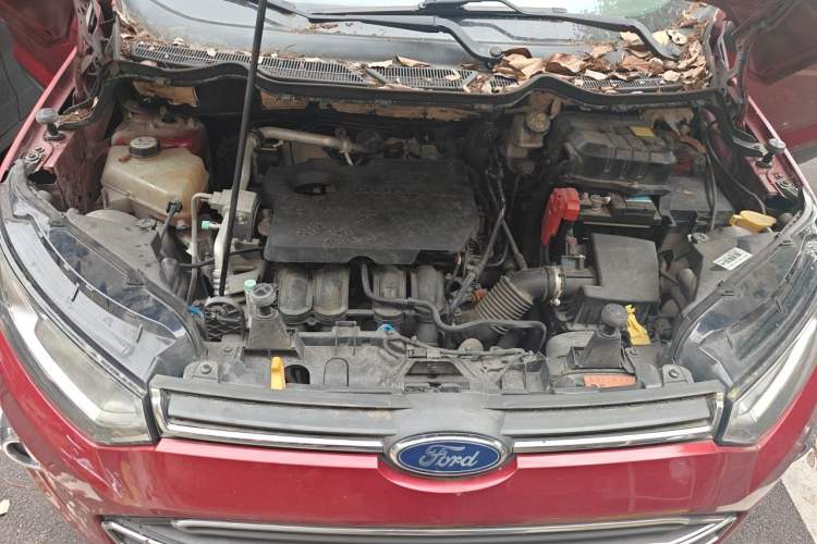 Used Ford EcoSport 2013 1.5L Automatic Prestige Model Engine Bay