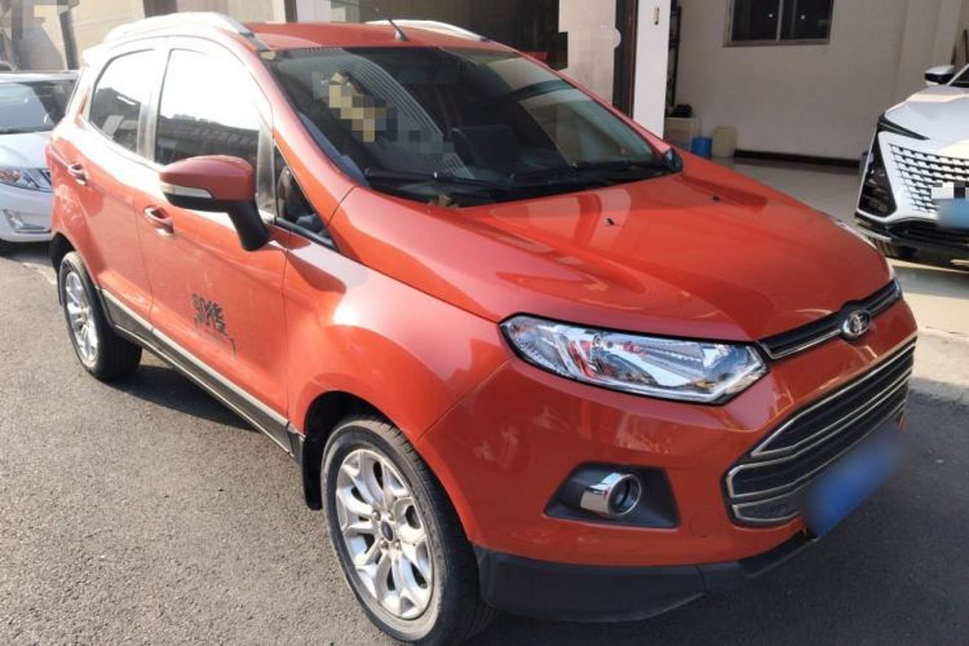 Used Ford EcoSport 2013 1.5L Manual Luxury Model Front Right 45 Deg