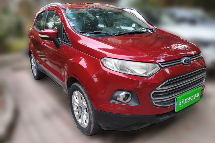 Used Ford EcoSport 2013 1.5L Manual Luxury Model Front Right 45 Deg