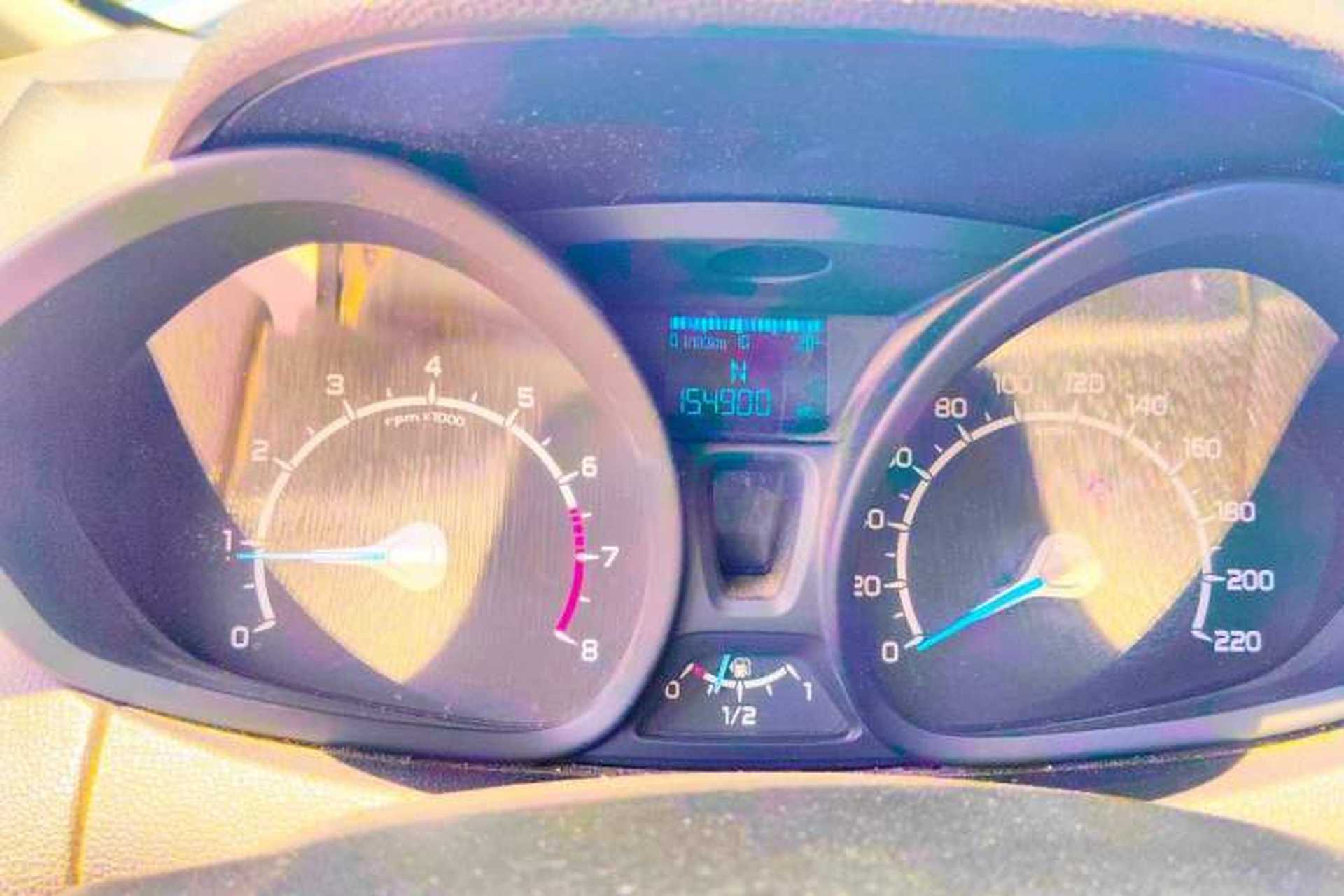 Used Ford EcoSport 2013 1.5L Automatic Fashion Model Odometer Close Up