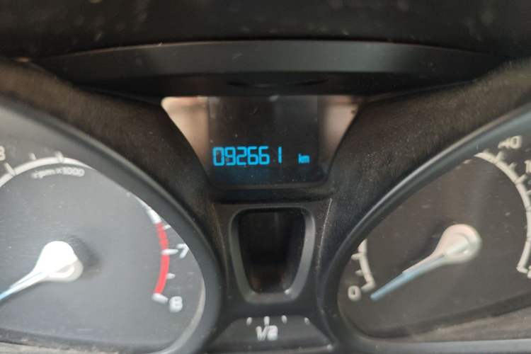 Used Ford EcoSport 2013 1.5L Manual Comfort Model Odometer Close Up