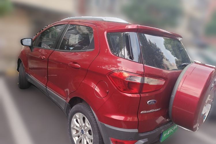Used Ford EcoSport 2013 1.5L Automatic Prestige Model Rear Left 45 Deg