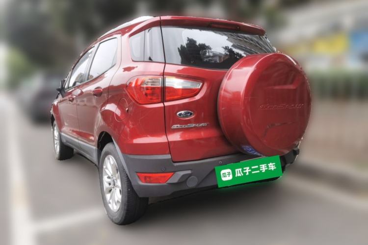 Used Ford EcoSport 2013 1.5L Automatic Prestige Model Rear Left 45 Deg
