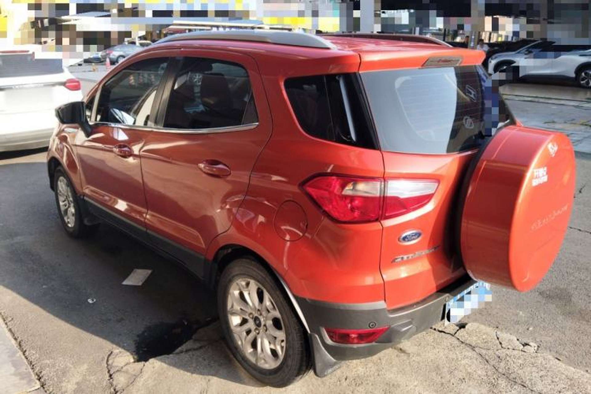 Used Ford EcoSport 2013 1.5L Manual Luxury Model Rear Left 45 Deg