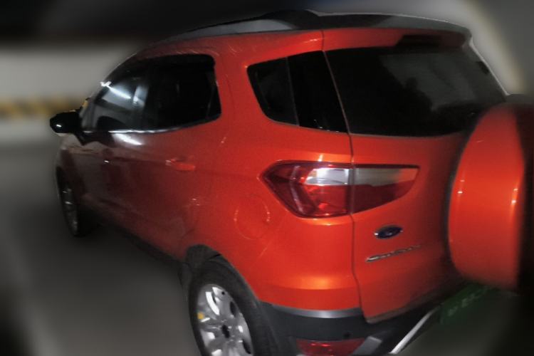 Used Ford EcoSport 2013 1.5L Automatic Prestige Model Rear Left 45 Deg
