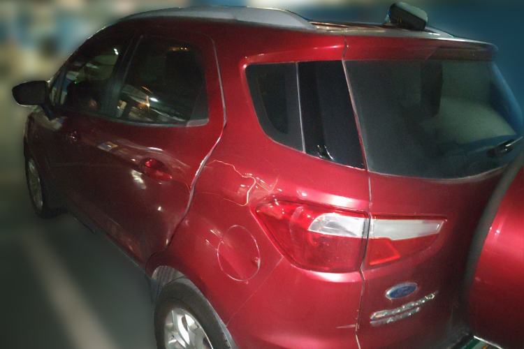 Used Ford EcoSport 2013 1.5L Automatic Prestige Model Rear Left 45 Deg