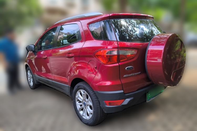 Used Ford EcoSport 2013 1.5L Automatic Prestige Model Rear Left 45 Deg