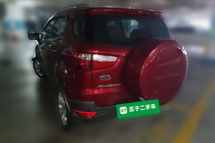 Used Ford EcoSport 2013 1.5L Automatic Prestige Model Rear Left 45 Deg