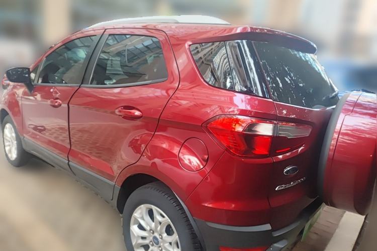 Used Ford EcoSport 2013 1.5L Automatic Prestige Model Rear Left 45 Deg