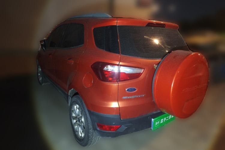 Used Ford EcoSport 2013 1.5L Automatic Prestige Model Rear Left 45 Deg