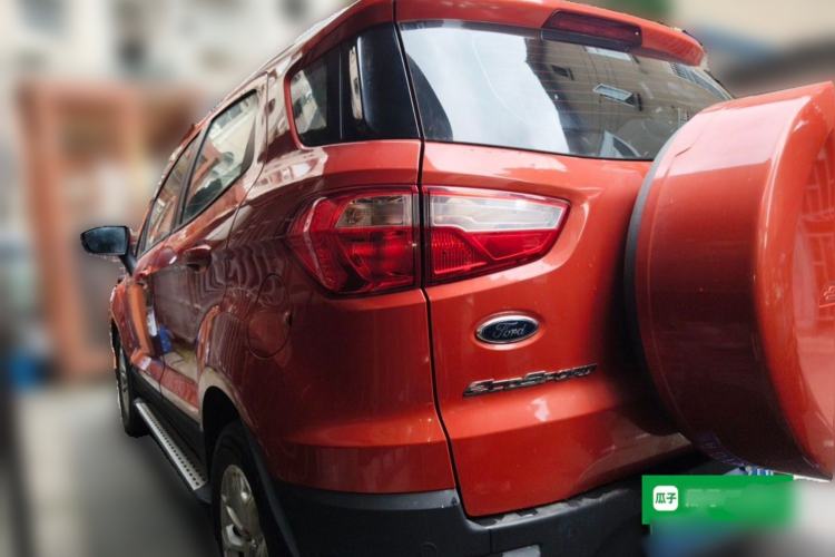 Used Ford EcoSport 2013 1.5L Automatic Prestige Model Rear Left 45 Deg