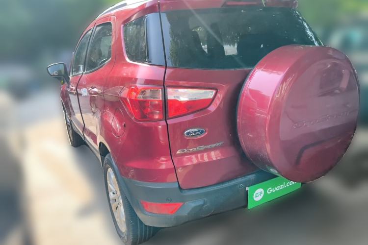 Used Ford EcoSport 2013 1.5L Automatic Prestige Model Rear Left 45 Deg