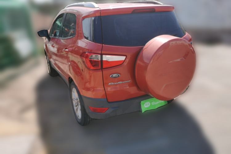 Used Ford EcoSport 2013 1.5L Automatic Prestige Model Rear Left 45 Deg