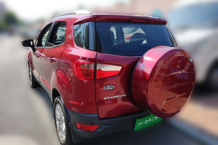 Used Ford EcoSport 2013 1.5L Automatic Prestige Model Rear Left 45 Deg