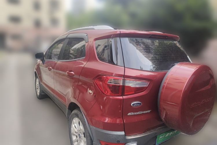 Used Ford EcoSport 2013 1.5L Automatic Prestige Model Rear Left 45 Deg