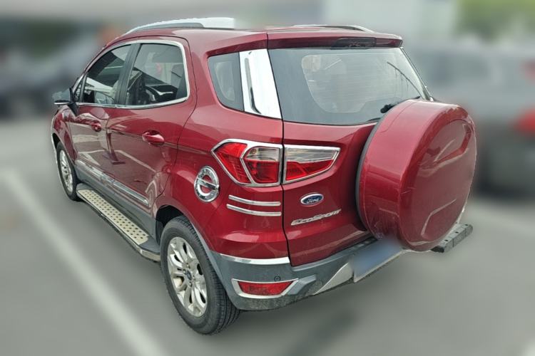 Used Ford EcoSport 2013 1.5L Automatic Prestige Model Rear Left 45 Deg