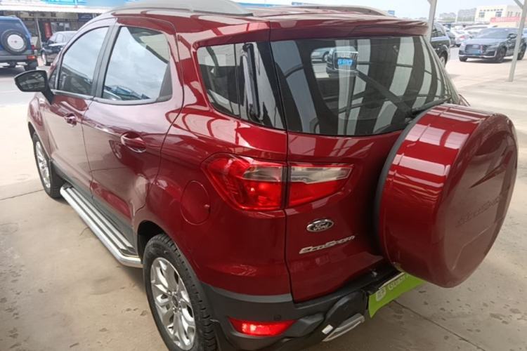 Used Ford EcoSport 2013 1.5L Automatic Prestige Model Rear Left 45 Deg