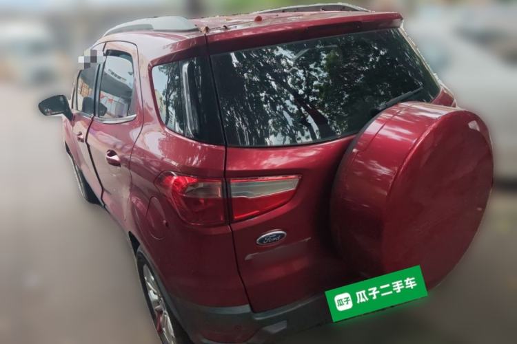 Used Ford EcoSport 2013 1.0L GTDi Manual Luxury Model Rear Left 45 Deg