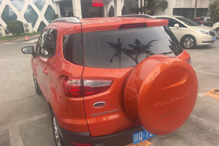 Used Ford EcoSport 2013 1.5L Automatic Prestige Model Rear Left 45 Deg
