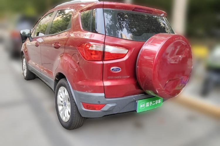 Used Ford EcoSport 2013 1.5L Automatic Prestige Model Rear Left 45 Deg