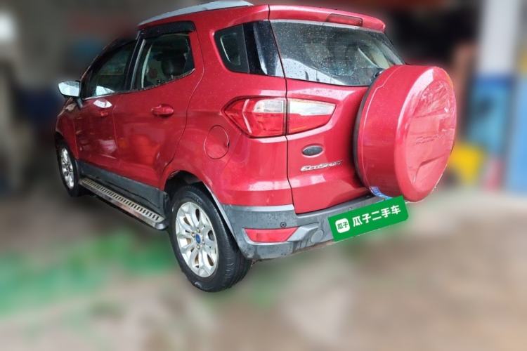 Used Ford EcoSport 2013 1.5L Automatic Prestige Model Rear Left 45 Deg